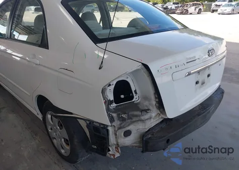 2008 Kia Spectra Ex from USA, damaged, VIN KNAFE121785539170